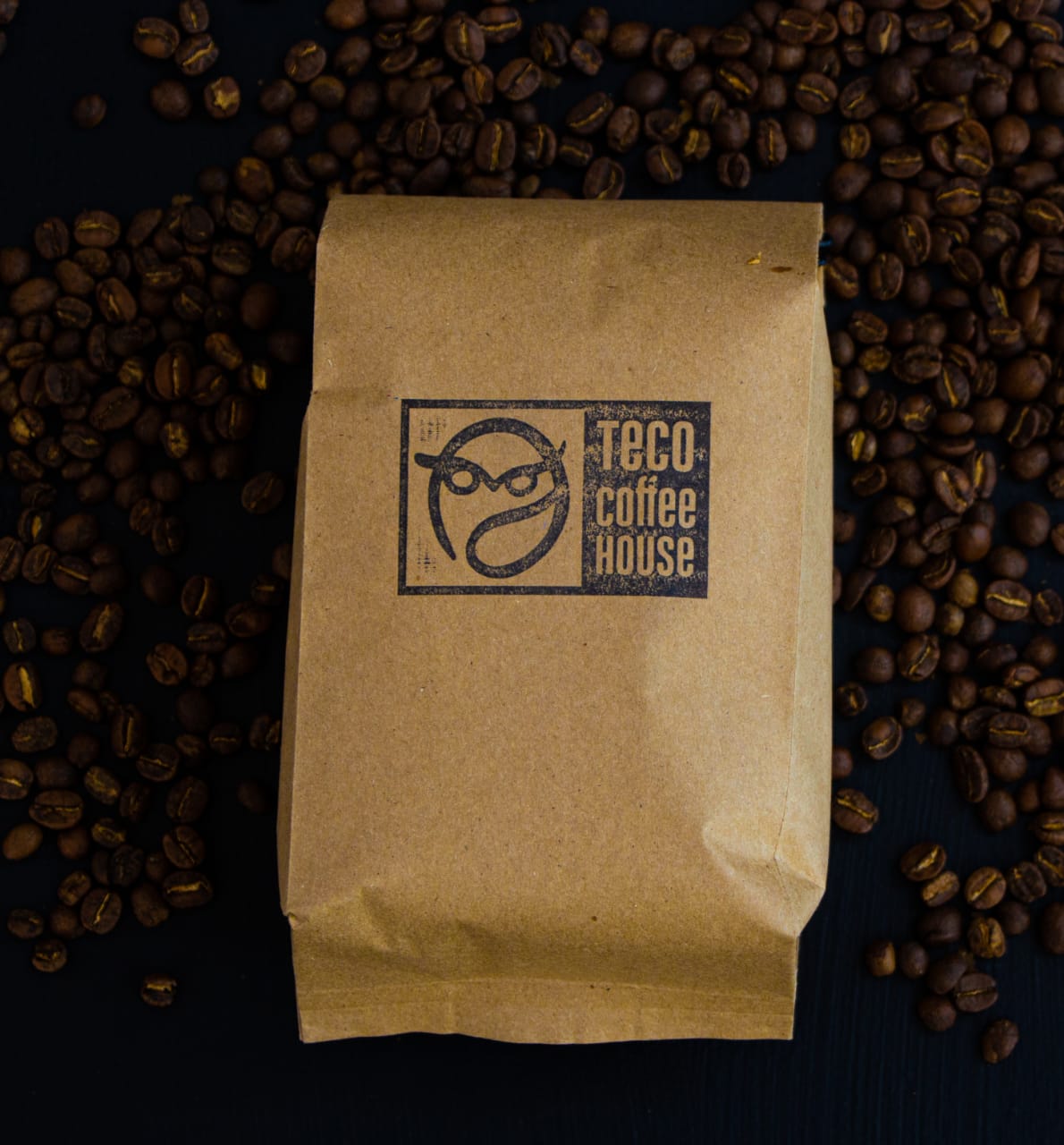 Paquete de café de Teco Coffee House
